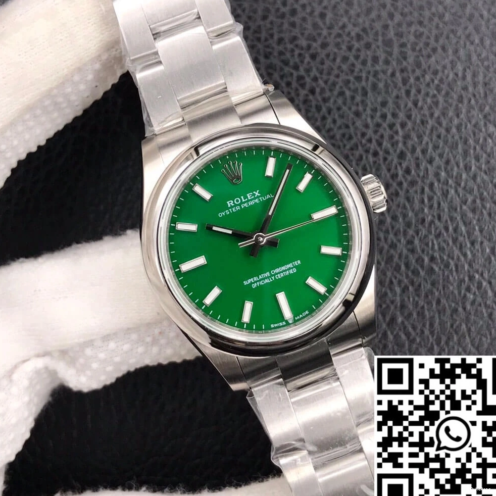 31MM M277200-0006 Oyster Green EW Factory Rolex Dial Perpetual 0920